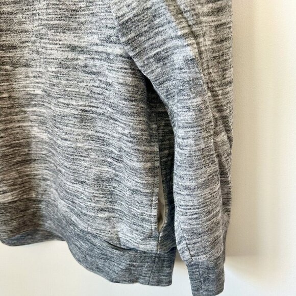 Victoria's Secret PINK Gray Logo Cowl Neck Sweatshirt - Medium - Picture 5 of 6